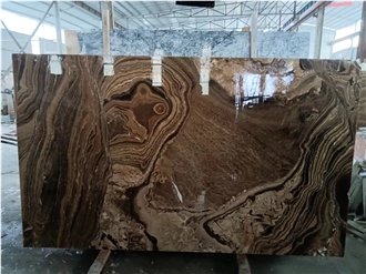 Classic Black Onyx Slabs For Kitchen Wall Facade Decor