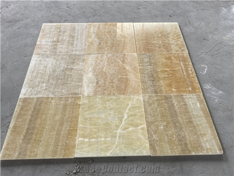 Honey Onyx Tiles For Bathroom Facade