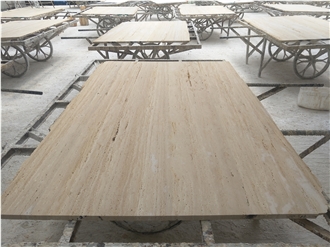 Substituted Romano Travertino Slabs For Wall Facade Decor Substituted Romano Travertino Slabs For Wall Facade Decor