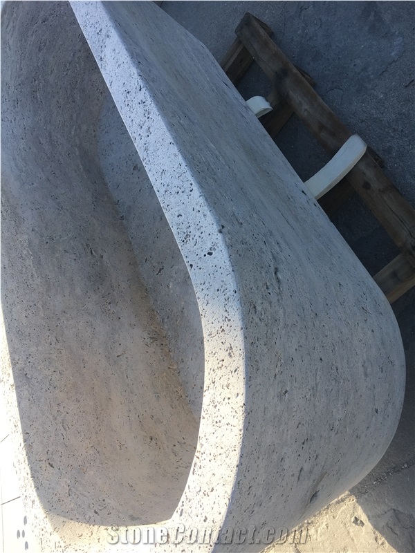 Travertine Bathtubs Silver Titanium Travertine Bath Tubs