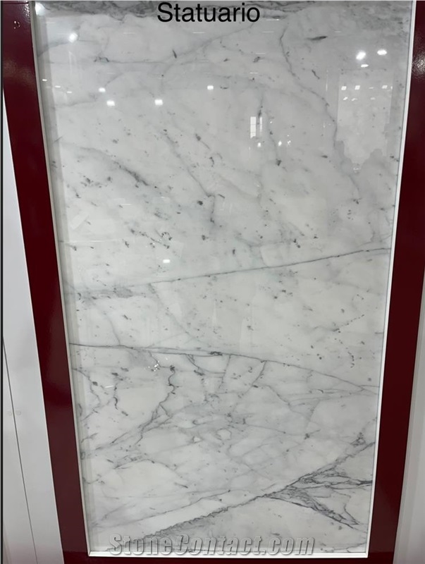 Bianco Statuario Marble Slabs