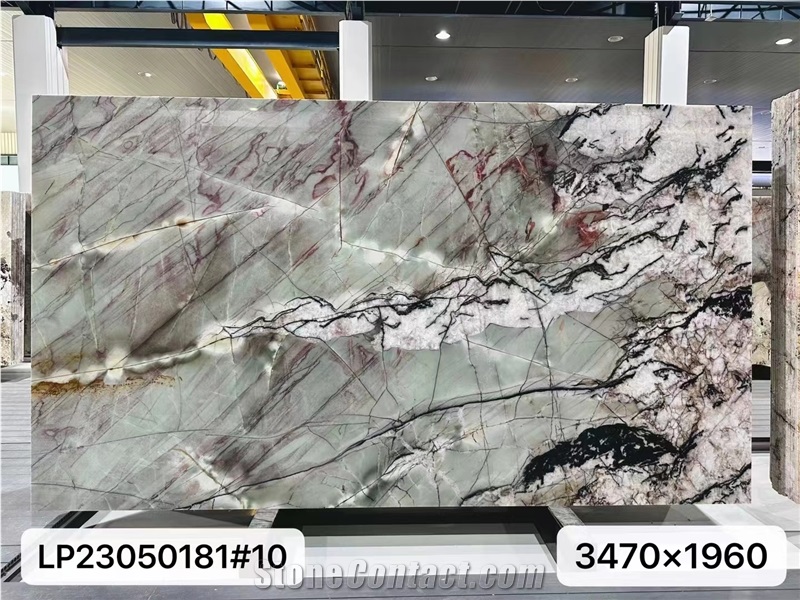 Brazil Green Quartzite Slab Floor Tile