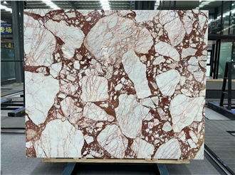 Bulgari Red Marble Calacatta Viola Marble Slabs