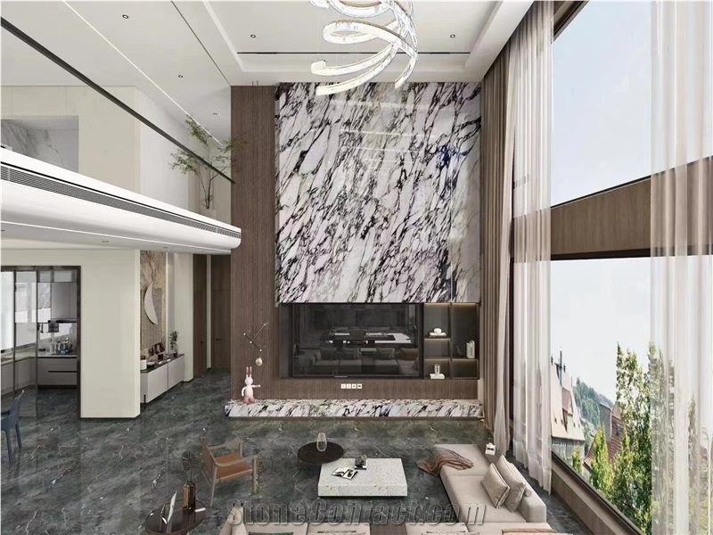 Bvlgari Calacatta Viola Luxury Marble Slabs For The Wall