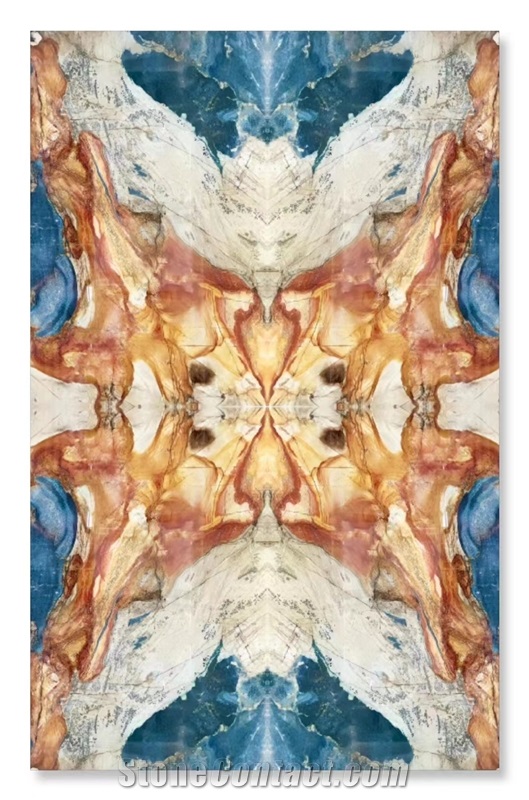 Luxury Dunhuang Impression Quartzite Slabs