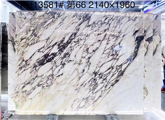 Natural Calacatta Viola Luxury Marble Floor Tile