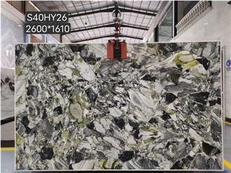 Natural Stone Ice Jade Marble Slabs