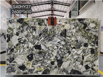 Natural Stone Ice Jade Marble Slabs