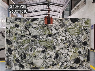 Natural Stone Ice Jade Marble Slabs