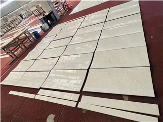 Roman Column Panels Namibian White Rhino Marble