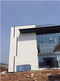 White Limestone Wall Cladding Tiles
