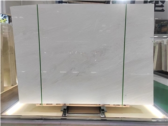 White Marble Namibian Backlict Slabs