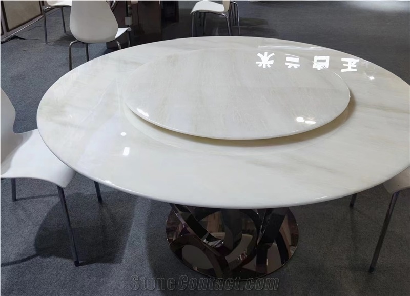 White Marble Namibian Backlict Slabs