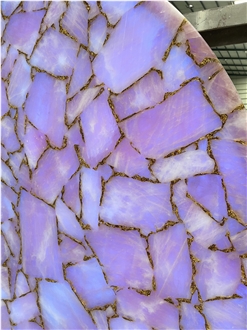 Pink Semipreciou Stone  Gemstone Slabs