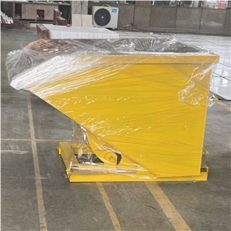 Customize Stone Waste Bin Self Dumping Fork Lift Hopper