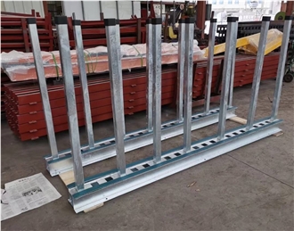 Natural Stone Galvanized Slab Rack Rails,Display Rack