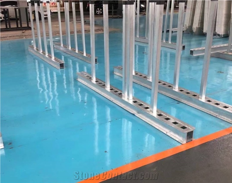 Natural Stone Galvanized Slab Rack Rails,Display Rack