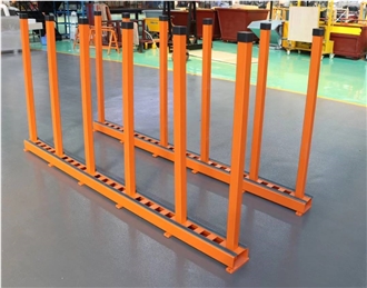 Natural Stone Galvanized Slab Rack Rails,Display Rack