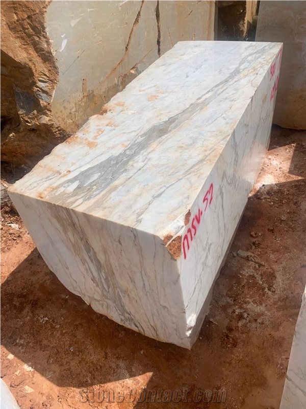 Turkish Calacatta Gold Marble Blocks