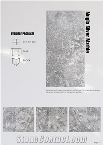 Aegean Silver Marble - Aegean Light Silver Marble Quarry