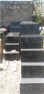 Coin Black Granite Polished Tiles For Flooring And Walls Coin Black Granite Polished Tiles For Flooring And Walls