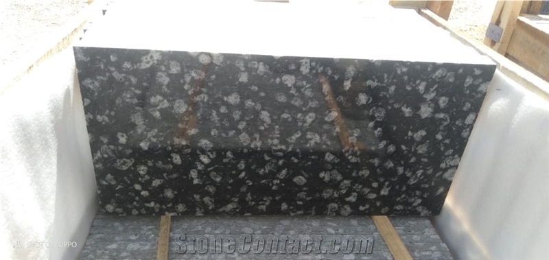 Coin Black Granite Polished Tiles For Flooring And Walls
