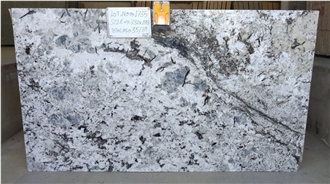 Glacier White Granite Polished Gangsaw Slabs
