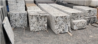India Alaska White Granite Polished Tiles