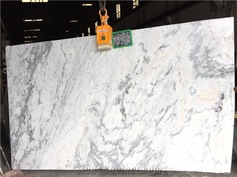 Indian Statuario Marble Polished Gangsaw  Slabs