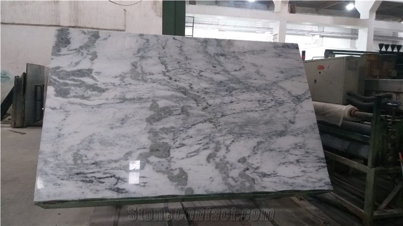 Indian Statuario Marble Polished Gangsaw  Slabs