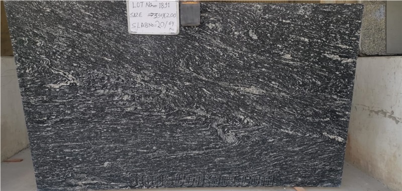 Markino Black Granite Polished Gangsaw Slabs Markino Black Granite Polished Gangsaw Slabs