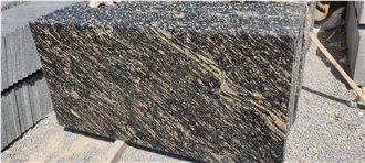 Markino Gold Granite Polished Countertops Bullnose Edge