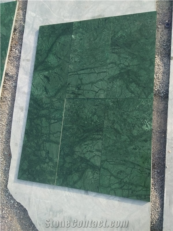 Verde Guatemala Marble Polished Tiles Verde Guatemala Marble Polished Tiles