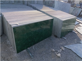 Verde Guatemala Marble Polished Tiles