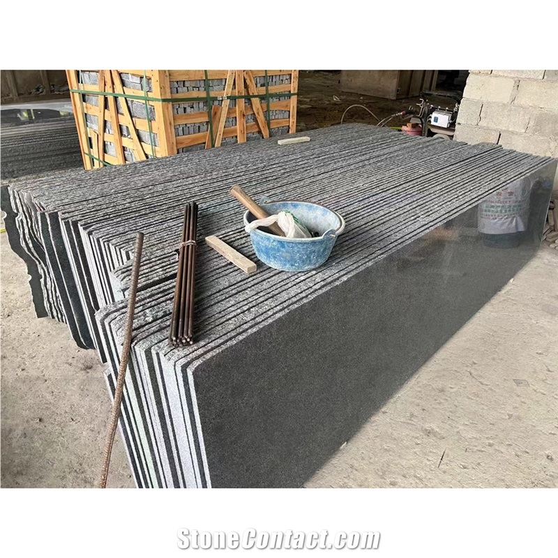 China Impala Black Granite Slabs, G654 Granite