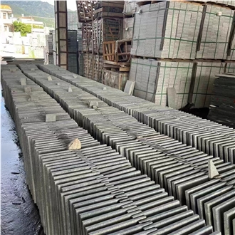 China Rice Grain White Granite Flamed Granite Thick Slabs