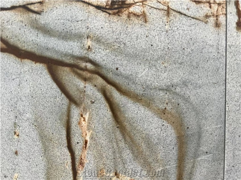 Blue Marine Quartzite Laminated Backed  Honeycomb Panels
