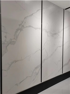 Statuario White Porcelain Marble Look Glossy Porcelain Statuario White Porcelain Marble Look Glossy Porcelain