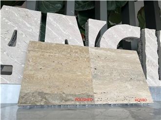 Travertine Paradiso Filled Polished Honeycomb Panels