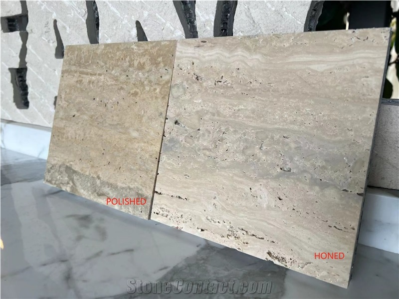 Travertine Paradiso Filled Polished Honeycomb Panels