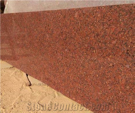 Imperial Red Granite Slabs