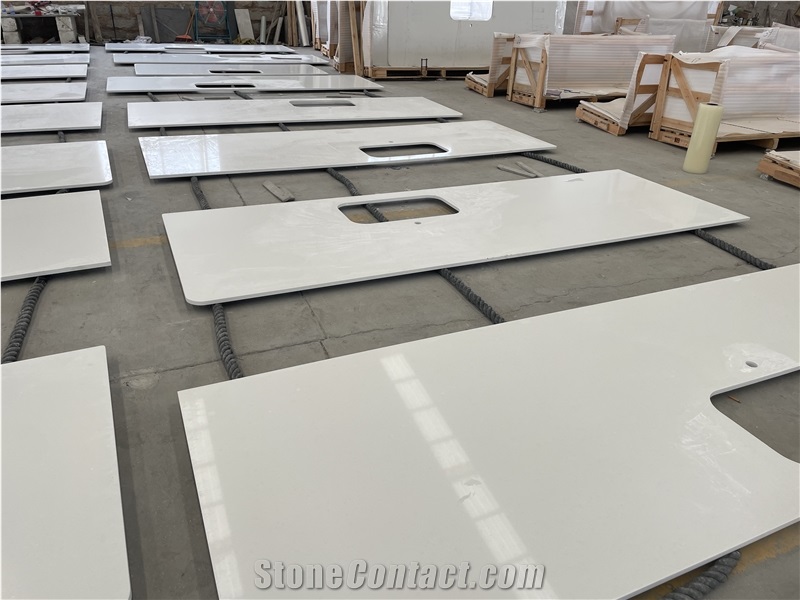Best White Quartz Kitchen Countertop