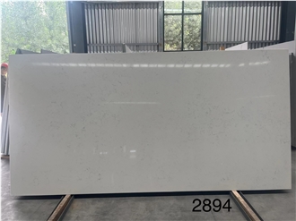 Calacatta Quartz Slabs Glossy Solid Surface