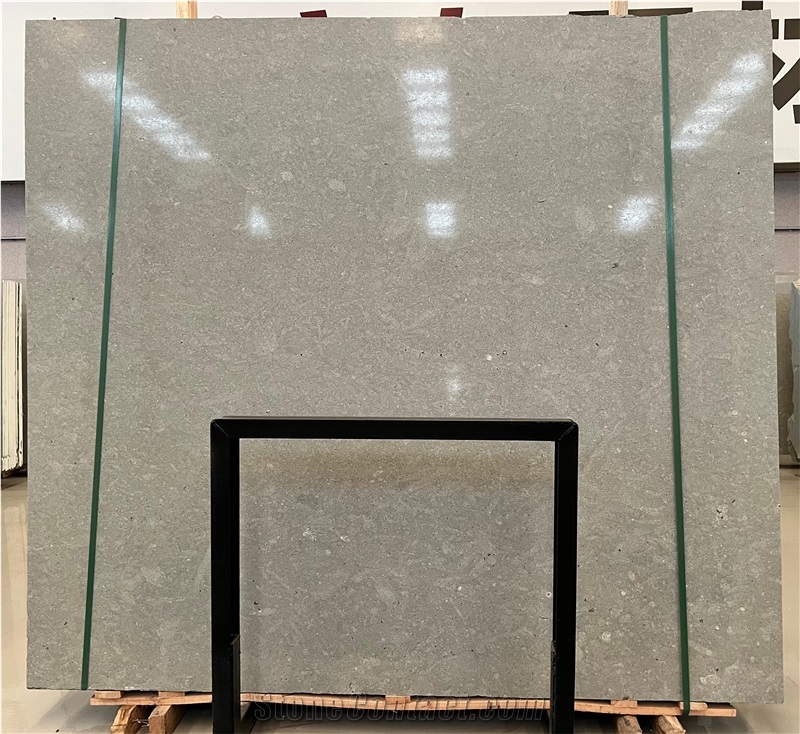 Azul Palmira Gray Limestone Slabs