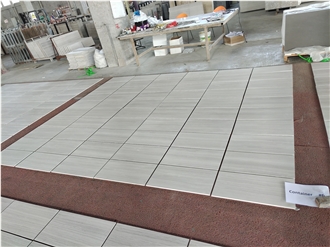 Dry Lay Bianco Poive White Vein Marble Tiles