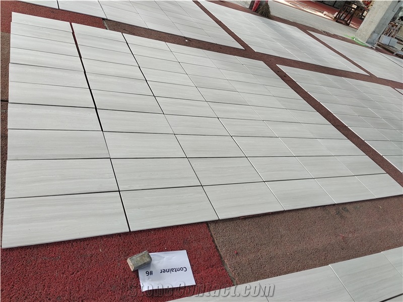 Dry Lay Bianco Poive White Vein Marble Tiles