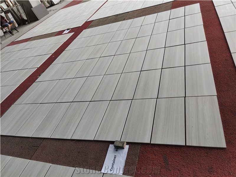 Dry Lay Bianco Poive White Vein Marble Tiles