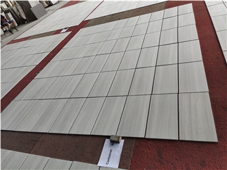 Dry Lay Bianco Poive White Vein Marble Tiles