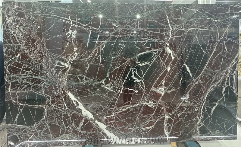 Italian Purple Rhodonite Marble Slabs