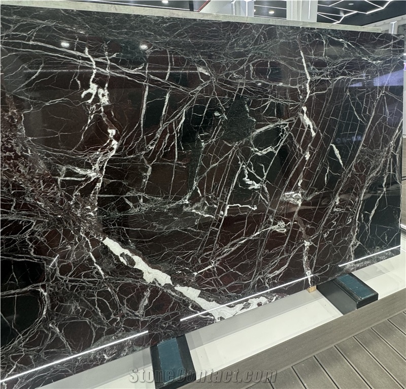 Italian Purple Rhodonite Marble Slabs
